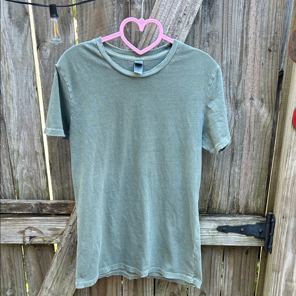 Alternative Apparel Green Short Sleeve Tee